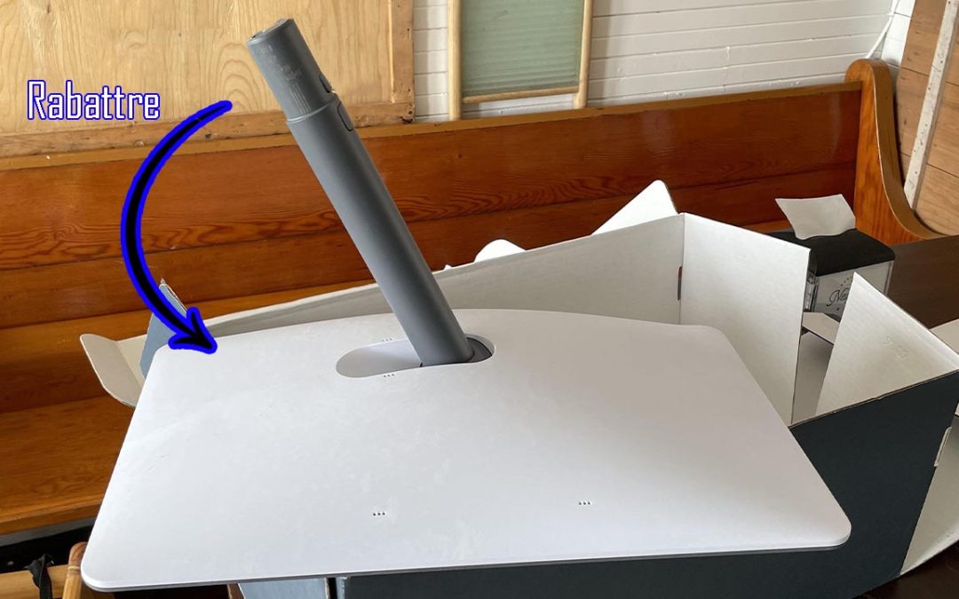 comment ranger l'antenne starlink