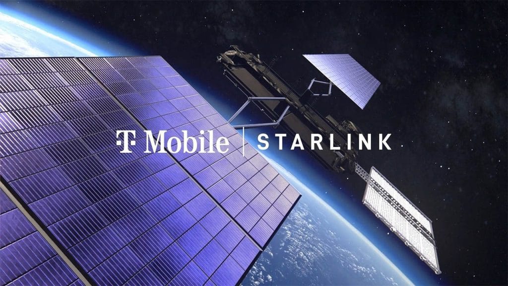 T-mobile et Starlink satellite