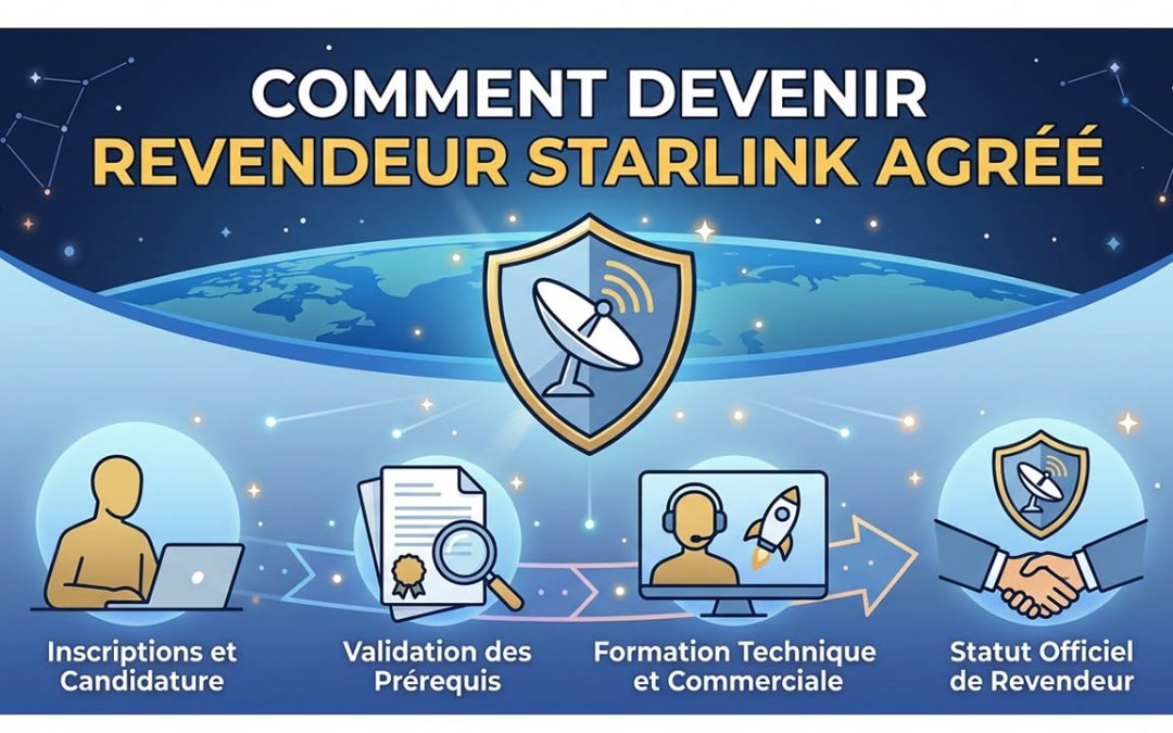 vendeur agréé starlink