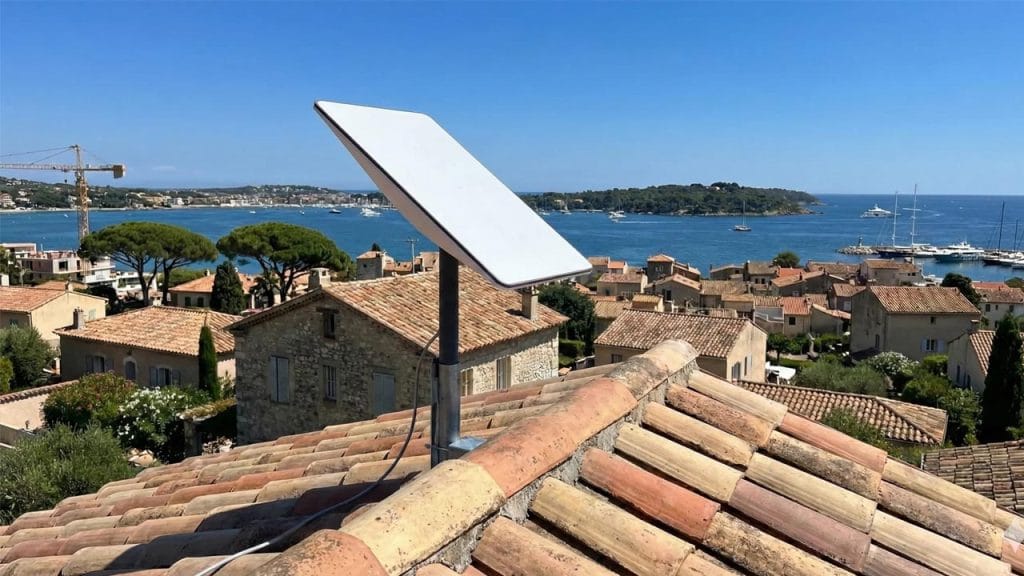 installation antenne starlink
