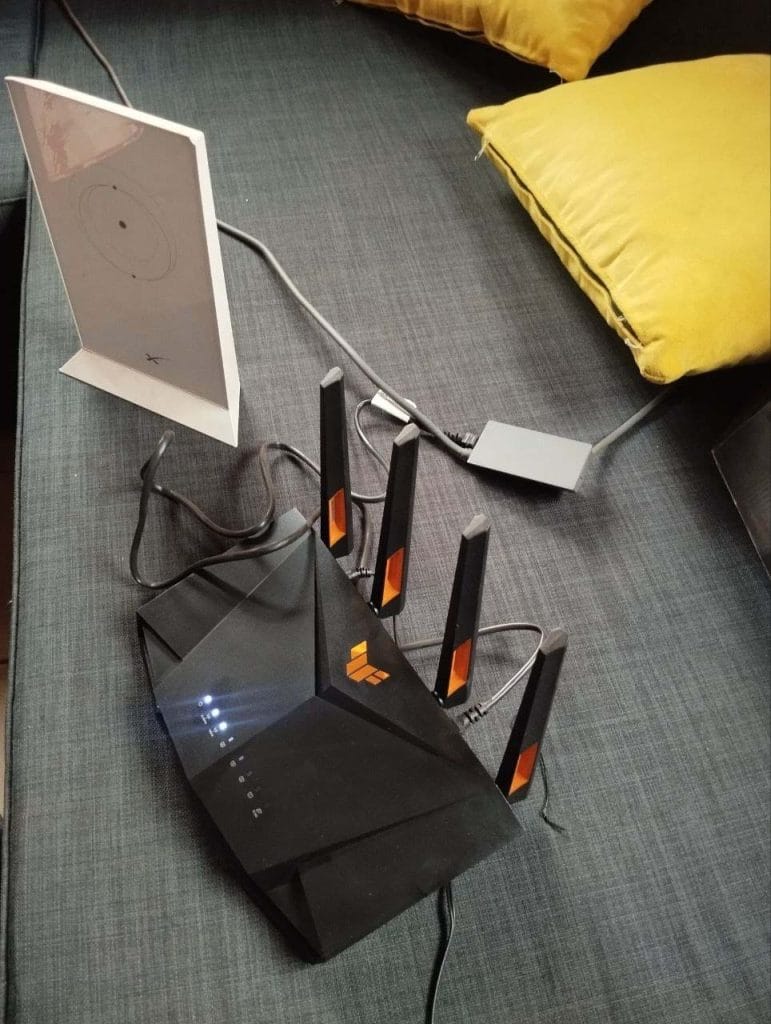routeur Asus Ax 4200 bypass starlink
