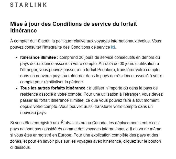starlink itinerance nerf